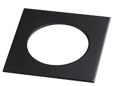 Рамка декоративная одноместная для светильников Novotech Metis Черный матовый фото Рамка декоративная одноместная для светильников Novotech Metis Черный матовый картинка